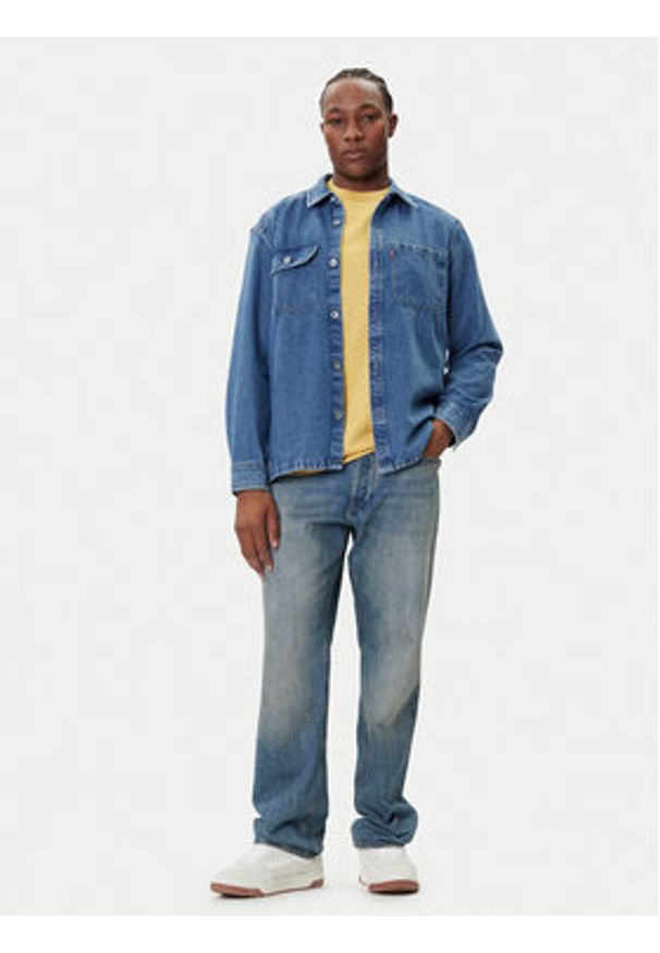 Levi's® Koszula jeansowa Truckee 003NW-0000 Niebieski Relaxed Fit. Kolor: niebieski. Materiał: bawełna