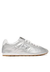 Guess Sneakersy FLPTH2 FAM12 Srebrny. Kolor: srebrny. Materiał: skóra #1