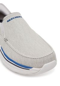 skechers - Skechers Sneakersy Remaxed-Fenick 204839/GRY Szary. Kolor: szary. Materiał: materiał #4