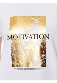 Volcano T-Shirt T-Motiv L02143-S23 Biały Regular Fit. Kolor: biały. Materiał: bawełna #5
