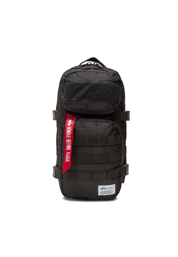 Alpha Industries Plecak Tactical Backpack 128927 Czarny. Kolor: czarny. Materiał: materiał