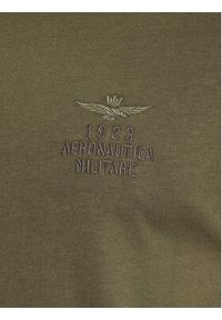 Aeronautica Militare T-Shirt 232TS2129J609 Zielony Regular Fit. Kolor: zielony. Materiał: bawełna