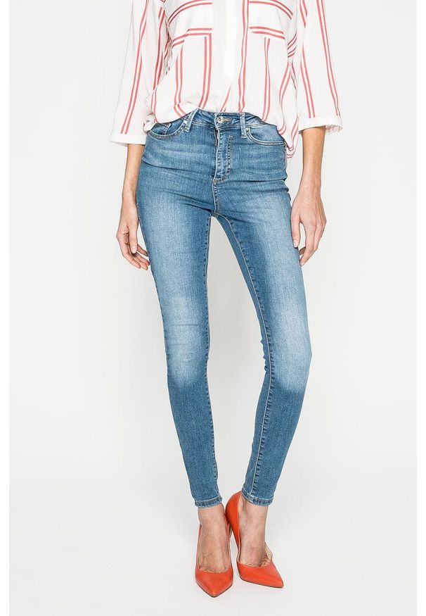 Vero Moda - Jeansy Sophia. Kolor: niebieski