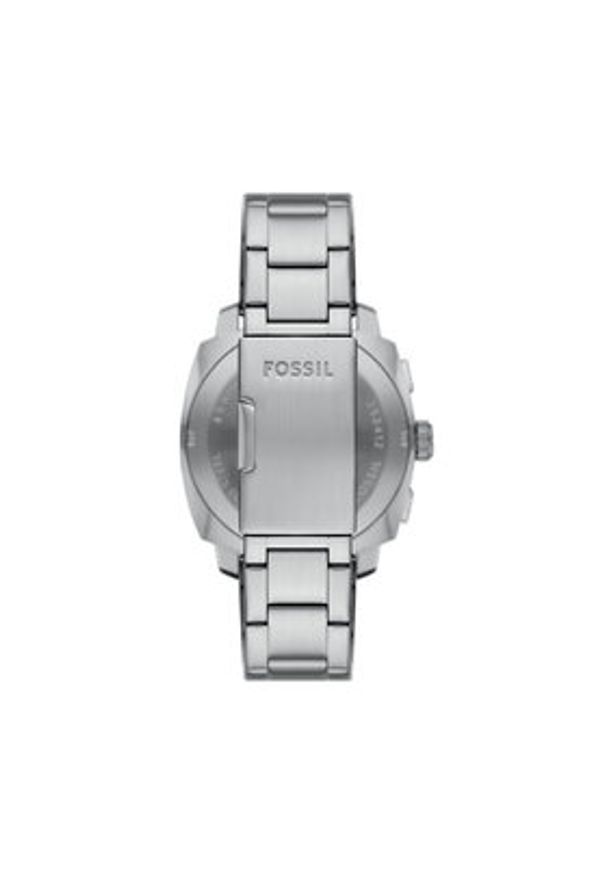 Fossil Zegarek Machine FS6095 Srebrny. Kolor: srebrny
