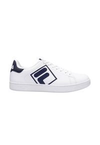 Fila - Męskie Buty Sportowe Z Logo Courtbay. Kolor: biały