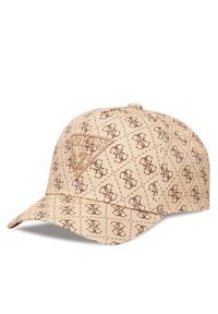 Guess Czapka z daszkiem H5YZ03 WO08O Beżowy. Kolor: beżowy. Materiał: bawełna, materiał
