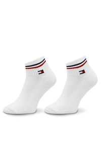 TOMMY HILFIGER - Zestaw 2 par niskich skarpet unisex Tommy Hilfiger. Kolor: biały