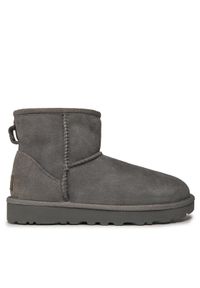 Ugg Śniegowce W Classic Mini II 1016222 Szary. Kolor: szary. Materiał: skóra #1