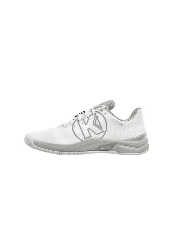 KEMPA - Damskie buty halowe Kempa Attack Pro 2.0. Kolor: biały, wielokolorowy, szary