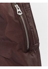 outhorn - Outhorn Kurtka bomber TJACF028 Brązowy Regular Fit. Kolor: brązowy. Materiał: bawełna, syntetyk #3