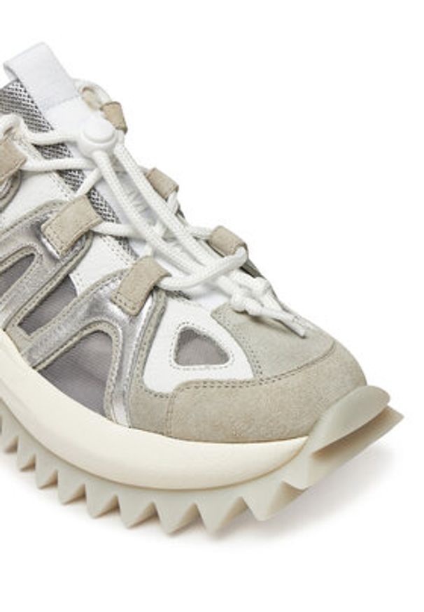 Vic Matié Sneakersy 1G3200D D22BQ4TI05 Szary. Kolor: szary. Materiał: zamsz, skóra