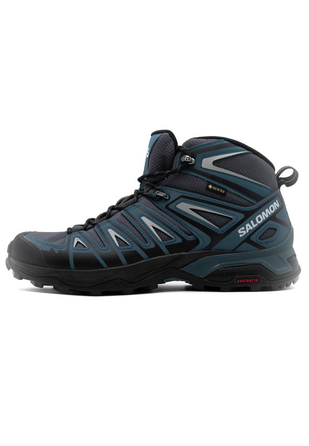 salomon - Buty Outdoorowe Salomon X Ultra Pioneer Mid Gtx Dorosłych. Wysokość cholewki: za kostkę. Zapięcie: sznurówki. Kolor: wielokolorowy. Materiał: tkanina, skóra, syntetyk. Szerokość cholewki: normalna