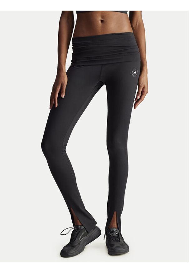 Adidas by Stella McCartney - adidas by Stella McCartney Legginsy TrueStrength IW0515 Czarny Regular Fit. Kolor: czarny. Materiał: syntetyk