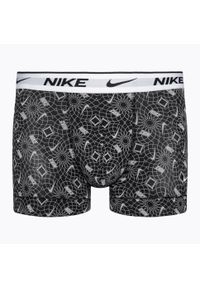 Bokserki męskie Nike Everyday Cotton Stretch Trunk 3 pary. Kolor: biały, czarny, niebieski, wielokolorowy