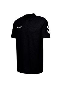 Koszulka tenisowa polo dla dzieci Hummel Go Kids Cotton Polo. Typ kołnierza: polo. Kolor: biały, czarny, wielokolorowy. Sport: tenis