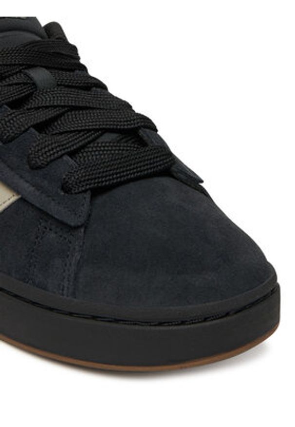 Adidas - adidas Sneakersy Grand Court Alpha JS3807 Czarny. Kolor: czarny. Materiał: skóra, zamsz