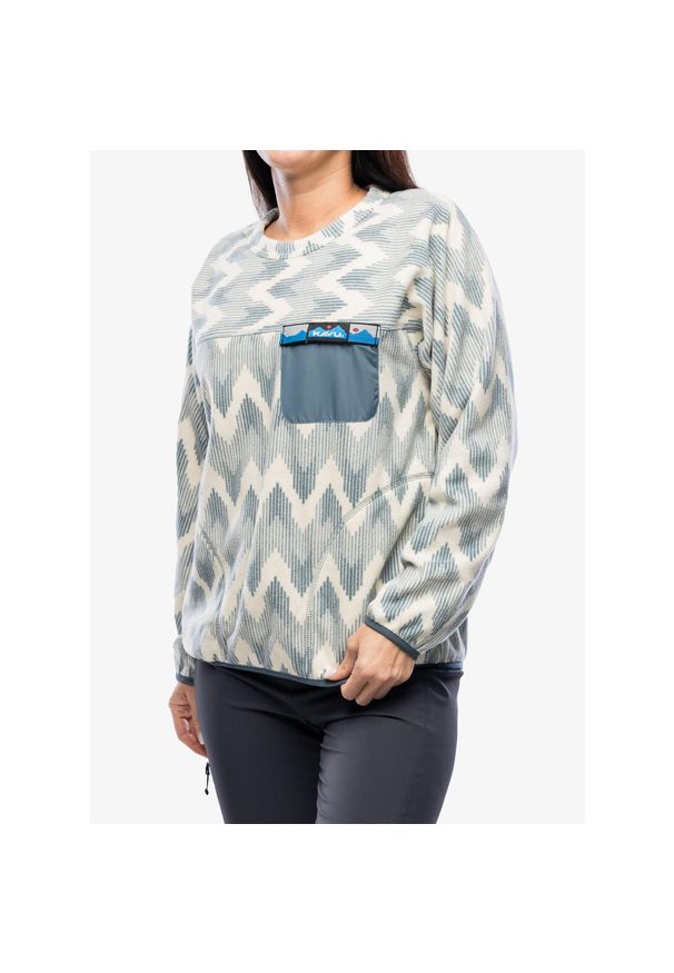 KAVU - Bluza bez kaptura damska Kavu Kelowna. Typ kołnierza: bez kaptura. Kolor: niebieski