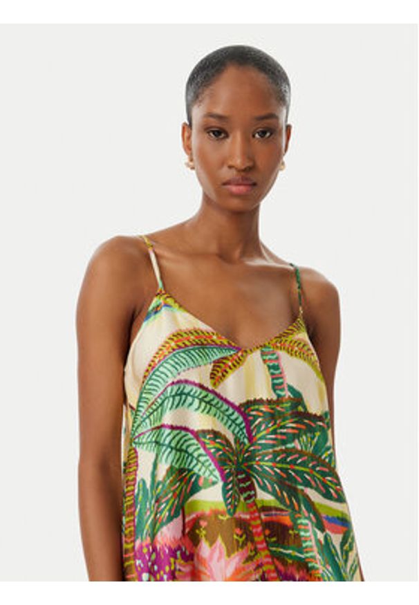 LOLA CASADEMUNT Top LS2615012 Kolorowy Regular Fit. Wzór: kolorowy