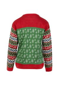 HARRYS HORSE - Sweter z okrągłym dekoltem Harry's Horse Christmas. Kolor: wielokolorowy, czerwony, różowy. Sezon: zima #2