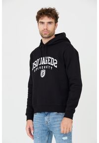 DSQUARED2 Czarna męska bluza Cool Fit Hoodie, Rozmiar S. Kolor: czarny