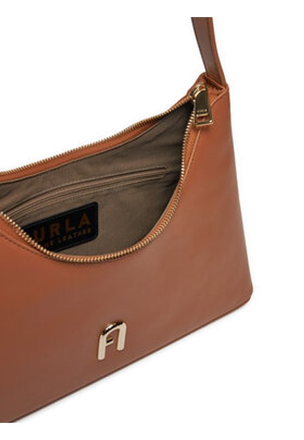 Furla Torebka Diamante WB00782 AX0733 RY000 Brązowy. Kolor: brązowy. Materiał: skórzane