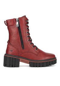 Trzewiki Mustang. Kolor: czerwony #1