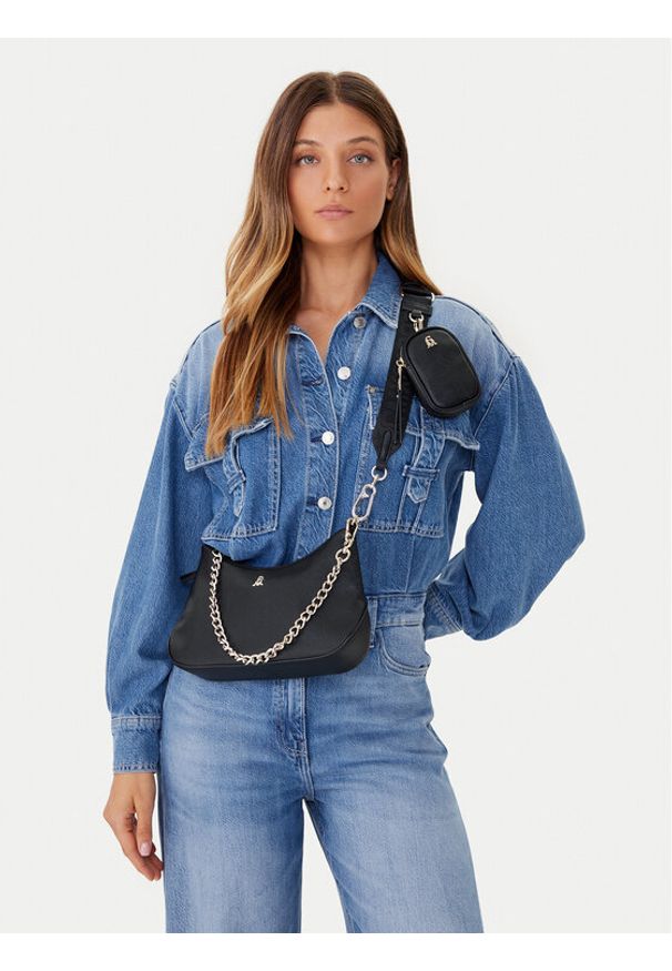 Steve Madden Torebka Bsin SM13001827 Czarny. Kolor: czarny. Materiał: skórzane