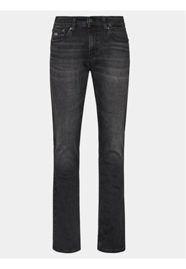 Tommy Jeans Jeansy Scanton DM0DM18152 Czarny Slim Fit. Kolor: czarny