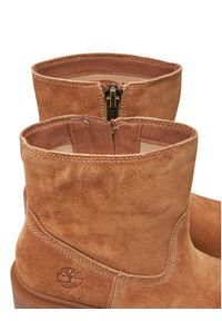 Timberland Botki Allington Heights Mid TB0A26WAEIZ1 Beżowy. Kolor: beżowy. Materiał: zamsz, skóra #4