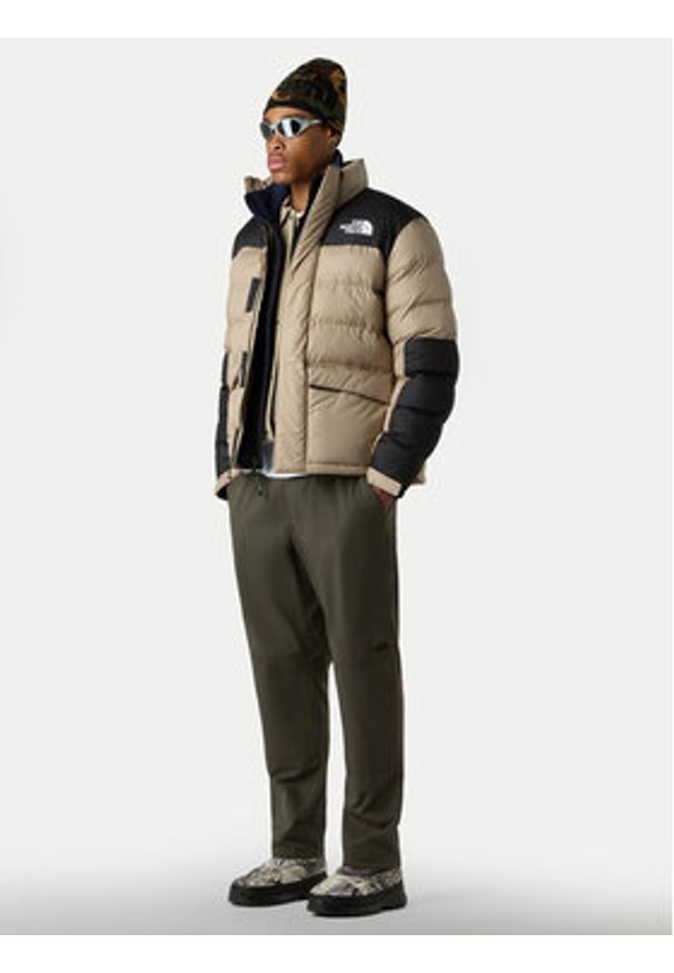 The North Face Kurtka zimowa Limbara NF0A89EG Beżowy Regular Fit. Kolor: beżowy. Materiał: syntetyk. Sezon: zima