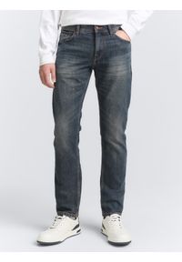 Męskie Spodnie Jeansowe Tom Tailor Marvin Mid Stone Wash Proste 1007858 10281, W32 L32. Okazja: na co dzień. Styl: casual, klasyczny #1