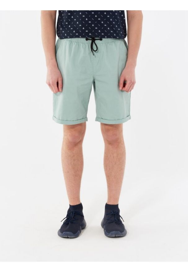 outhorn - Spodenki tkaninowe męskie. Okazja: na co dzień. Materiał: tkanina. Sezon: lato. Styl: sportowy, casual