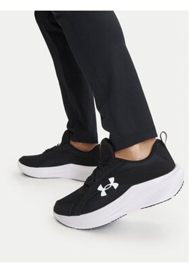 Under Armour Buty do biegania UA Charged+ Assert 11 6006723 Czarny. Kolor: czarny. Materiał: materiał