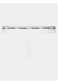 Calvin Klein Underwear Stringi 000QD5043E Biały. Kolor: biały. Materiał: bawełna #4