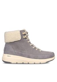 skechers - Skechers Botki Glacial Ultra Woodlands 16677/GRY Szary. Kolor: szary. Materiał: materiał #1