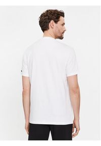 Karl Lagerfeld - KARL LAGERFELD T-Shirt 755401 541221 Biały Regular Fit. Typ kołnierza: dekolt w karo. Kolor: biały. Materiał: bawełna #4