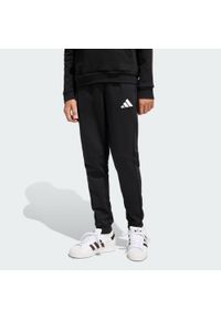 Adidas - Dziecięce spodnie dresowe Entrada26. Kolor: czarny, wielokolorowy, biały. Materiał: dresówka. Sport: piłka nożna #1
