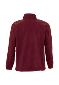 SOL'S - Bluza Polarowa Unisex Dla Dorosłych North. Kolor: czerwony, wielokolorowy, brązowy. Materiał: polar. Sezon: zima
