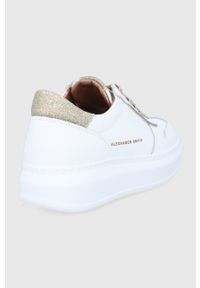 Alexander Smith buty skórzane Cambridge kolor biały. Nosek buta: okrągły. Zapięcie: sznurówki. Kolor: biały. Materiał: skóra. Obcas: na platformie #2