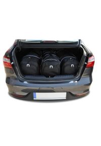 KJUST - Torby Do Bagażnika Kia Rio Limousine 2012-2016 4Szt Kjust. Kolor: czarny. Styl: sportowy #1