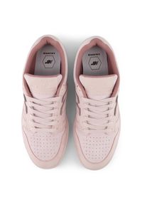 Buty unisex New Balance Numeric UN480STR – różowe. Kolor: różowy. Materiał: materiał, zamsz, syntetyk, guma, skóra. Szerokość cholewki: normalna. Wzór: nadruk. Sport: bieganie #5