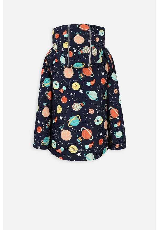 Kurtka narciarska dla dzieci Lemon Explore ZL3 z powłoką DWR. Typ kołnierza: kaptur. Kolor: wielokolorowy. Materiał: poliester. Sezon: zima. Sport: narciarstwo