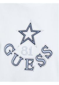 Guess T-Shirt V6YI04 K4268 Biały Regular Fit. Kolor: biały. Materiał: bawełna #5