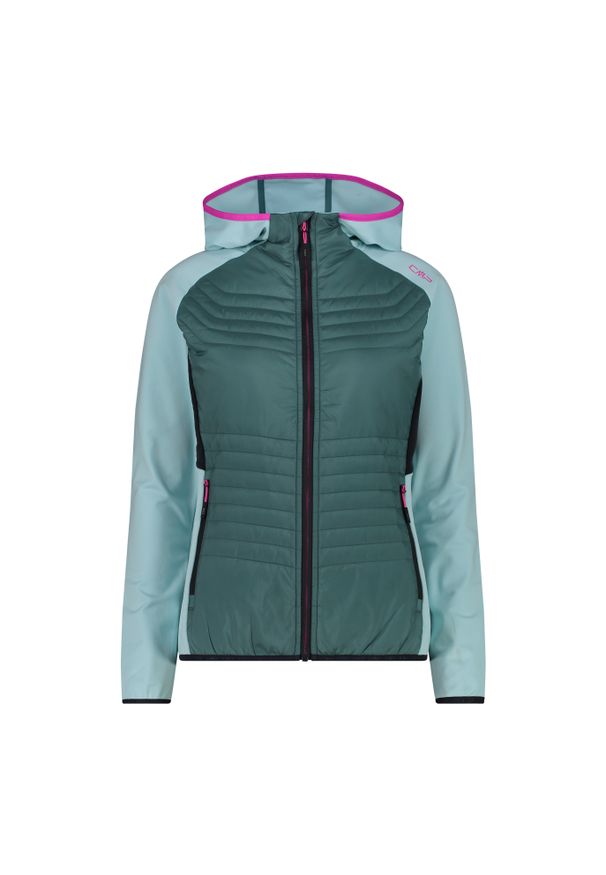 Bluza damska turystyczna CMP 35E6506. Kolor: niebieski. Styl: sportowy. Sport: turystyka piesza