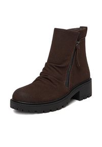 Clara Barson Botki CEO-HY8007S-1 Brązowy. Kolor: brązowy. Materiał: materiał #2