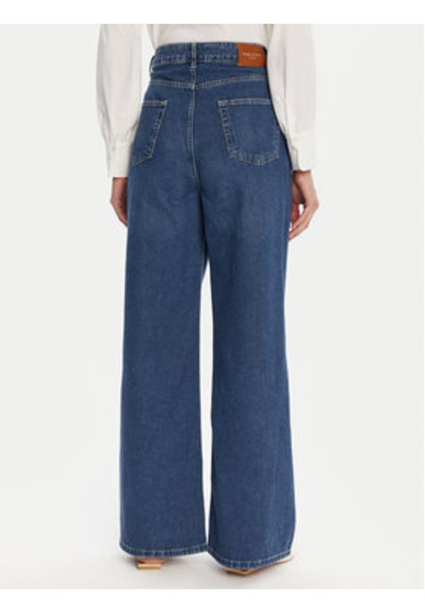 Rinascimento Jeansy CFC0125151003 Niebieski Wide Leg. Kolor: niebieski