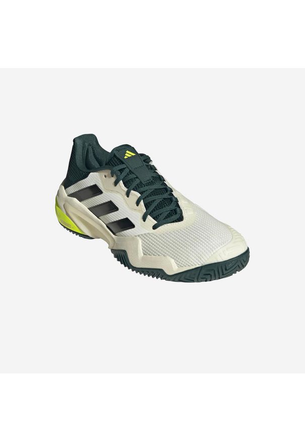 Buty tenisowe dla dzieci Adidas Barricade na każdą nawierzchnię. Materiał: kauczuk. Sport: tenis