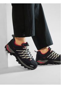 CMP Trekkingi Rigel Low Wmn Trekking Shoes Wp 3Q13246 Czarny. Kolor: czarny. Materiał: zamsz, skóra #3