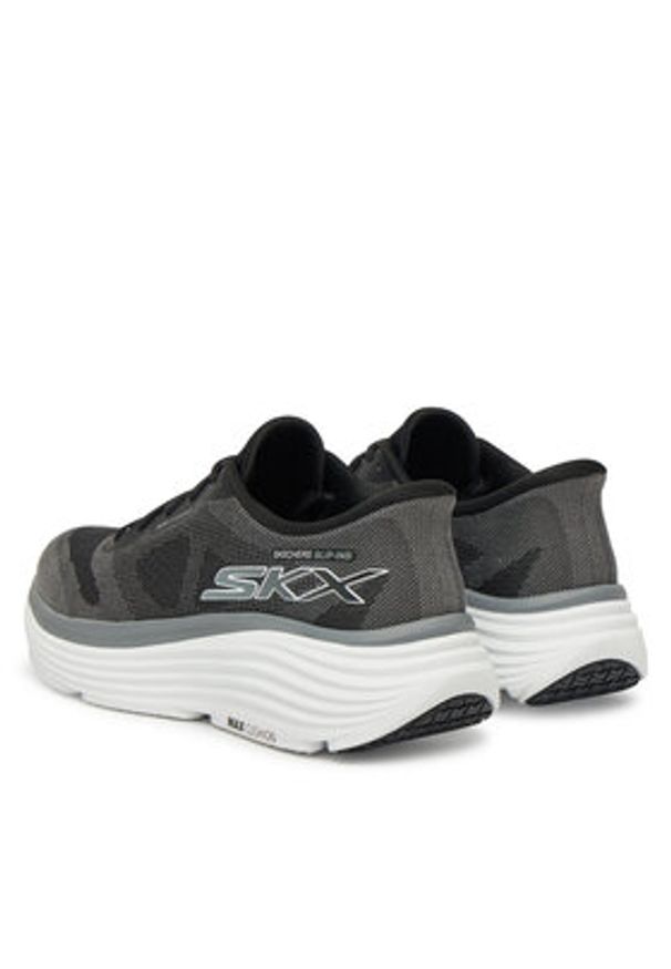 skechers - Skechers Buty do biegania Max Cushioning Endeavour-Exciton 220611/BLK Czarny. Kolor: czarny. Materiał: materiał
