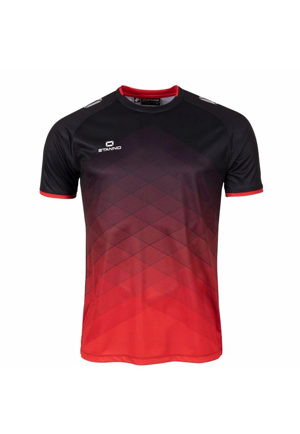 STANNO - Jersey Stanno Altius. Kolor: wielokolorowy, czarny, czerwony. Materiał: jersey. Sport: piłka nożna